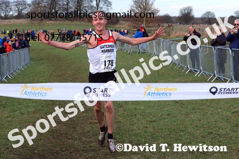 Senior Mens 2024 Northern Cross Country Champs., Sedgefield. Photo: David T. Hewitson/Sports for All Pics